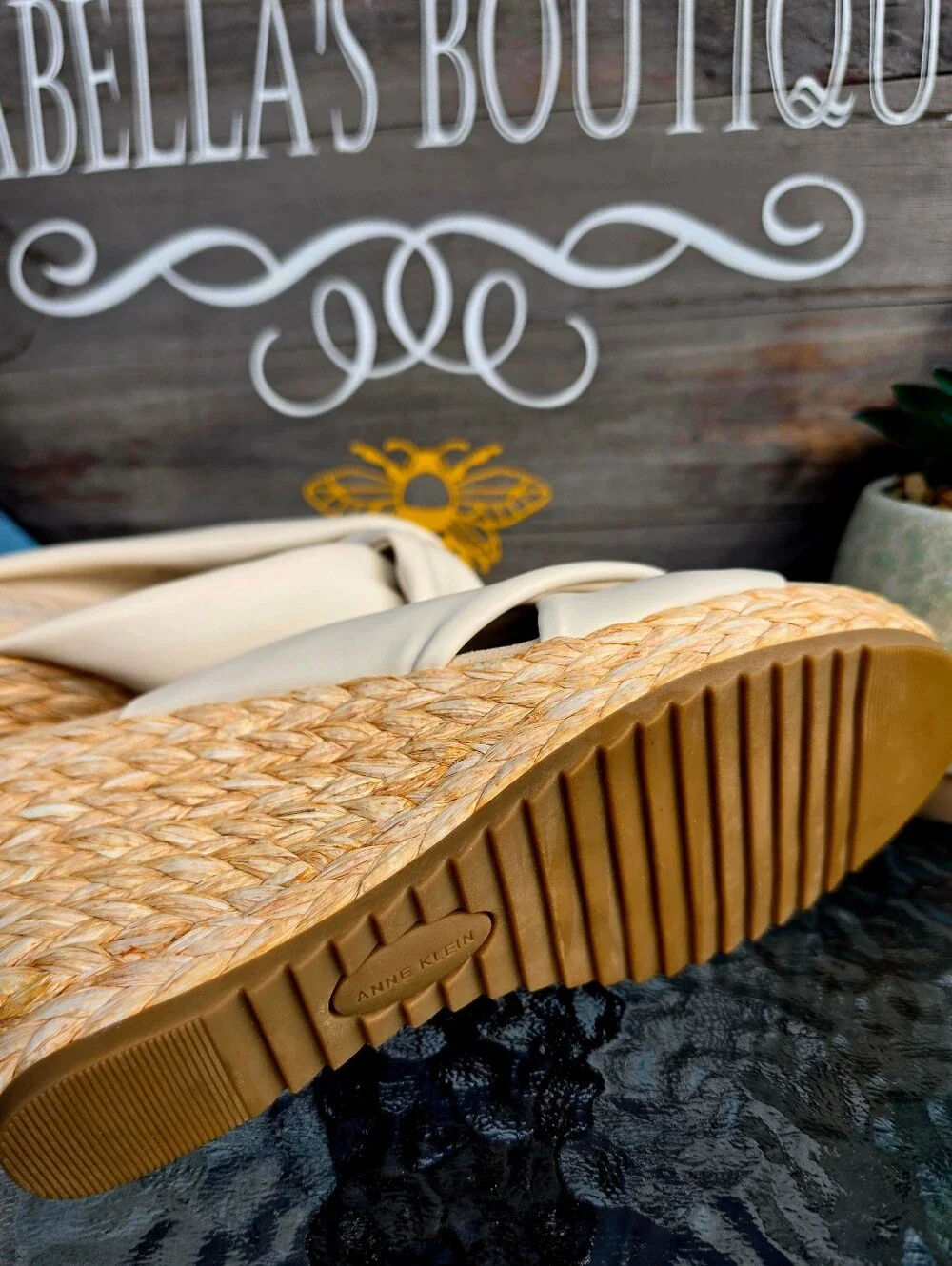 Anne Klein Weslie Espadrille Wedge Sandals